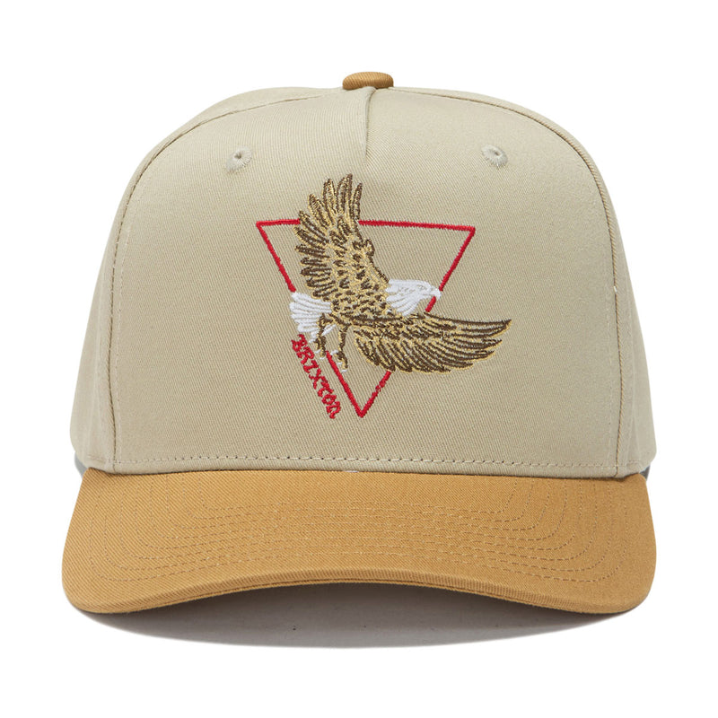 Brixton Opal C Np Mp Snapback Hat - Sand/Dark Khaki