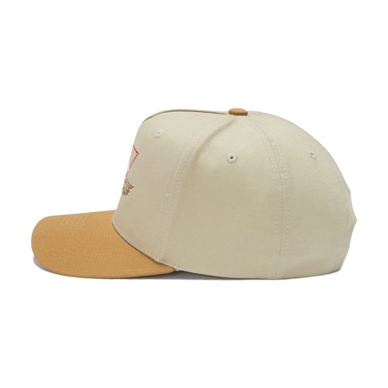 Brixton Opal C Np Mp Snapback Hat - Sand/Dark Khaki