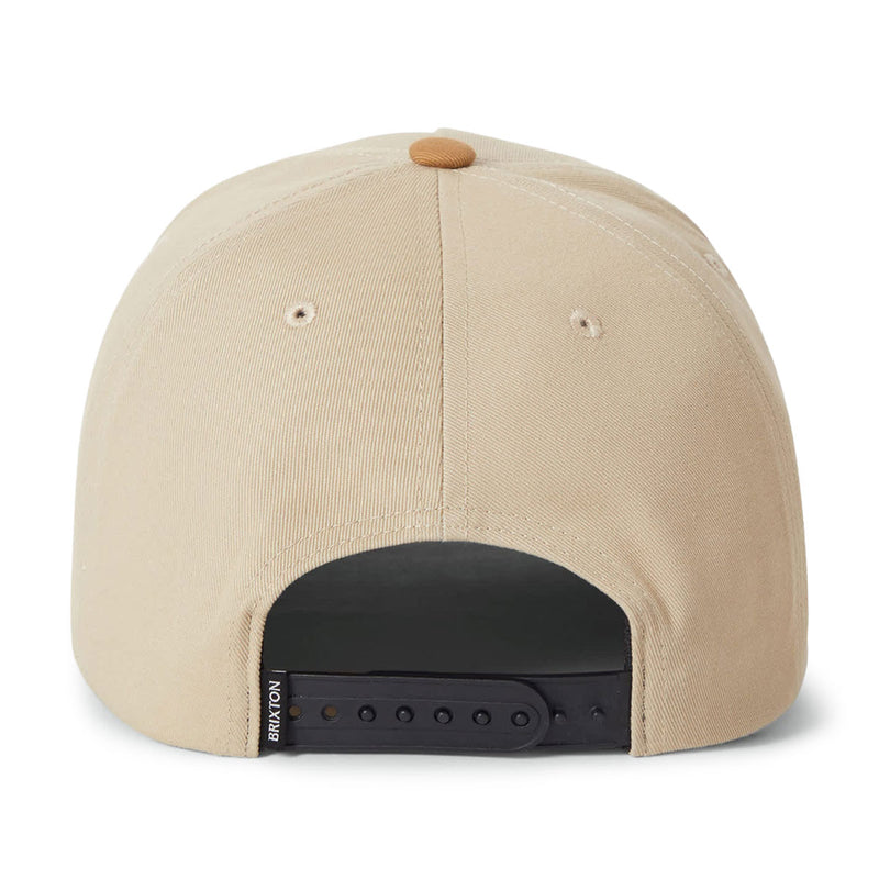 Brixton Opal C Np Mp Snapback Hat - Sand/Dark Khaki