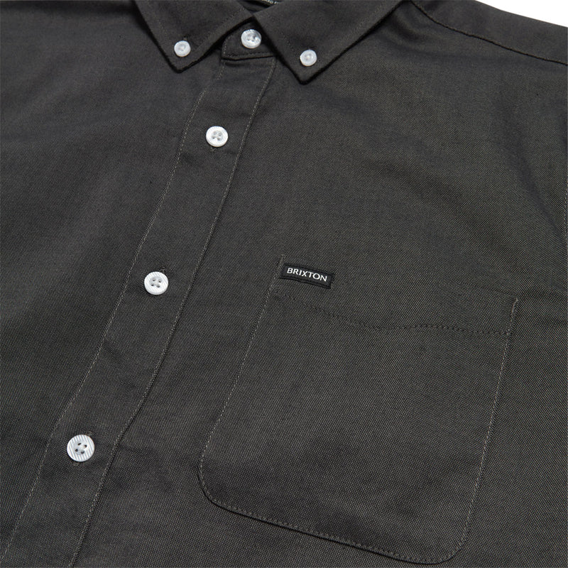 Brixton Sanford Oxford Shirt - Charcoal