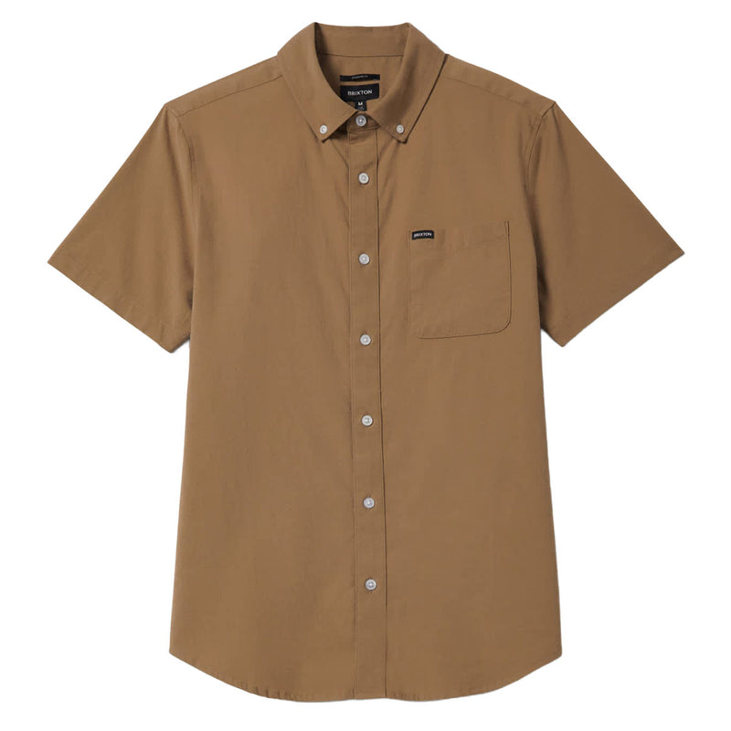 Brixton Sanford Oxford Shirt - Khaki