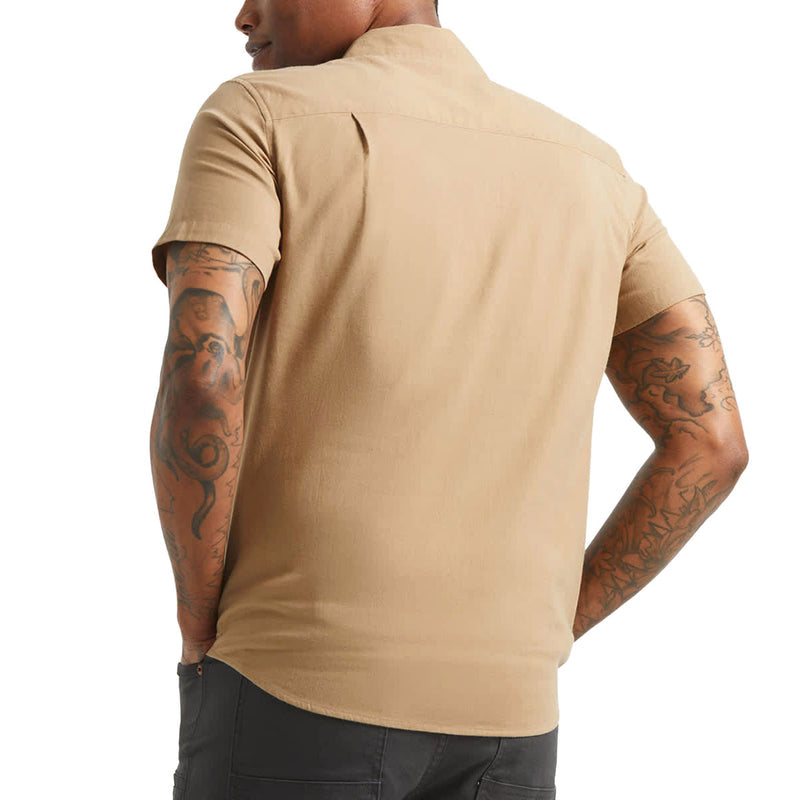 Brixton Sanford Oxford Shirt - Khaki