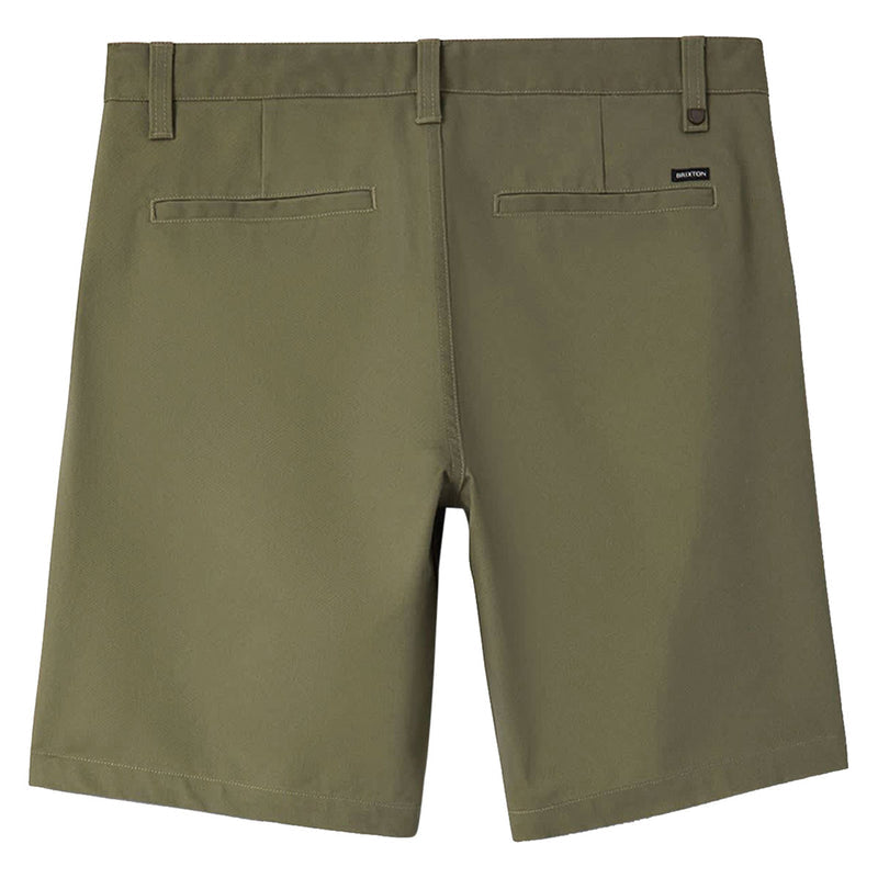 Brixton Santo Chino Shorts - Olive Surplus