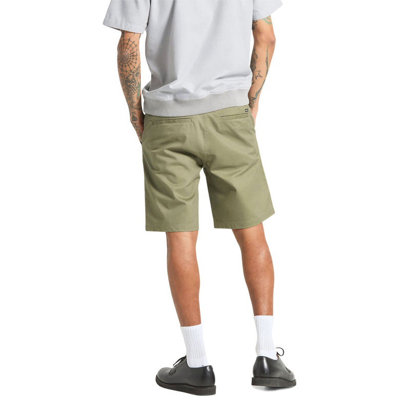 Brixton Santo Chino Shorts - Olive Surplus