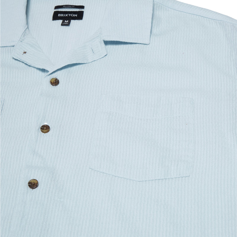Brixton The Vintage Shirt - Blue Aura