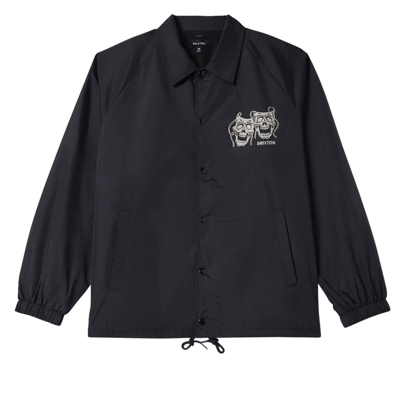 Brixton Watchman Lightweight Coaches Jacket - Black