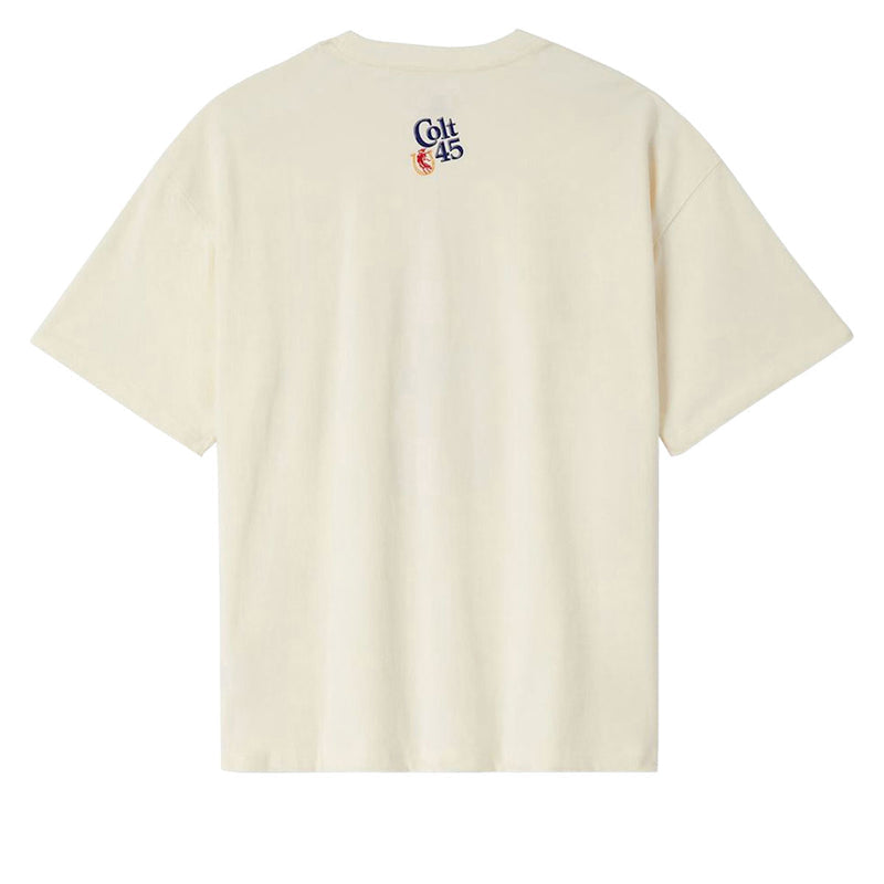 Brixton x Colt 45 Forty Oz Oversized T-Shirt - Natural
