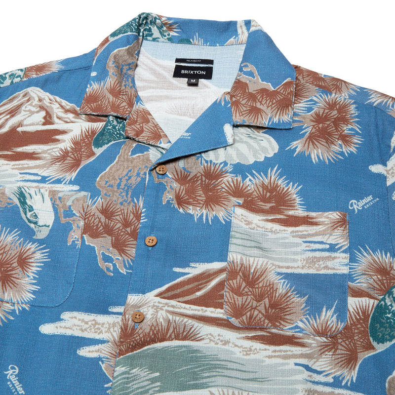 Brixton x Rainier Shirt - Blue Sky