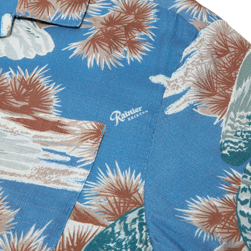 Brixton x Rainier Shirt - Blue Sky