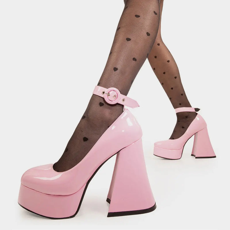 Build Me Up Platform Heels lamodawebsite