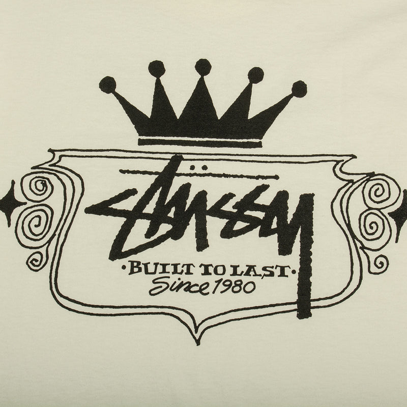 Stussy | Built To Last Pigment Dyed T-Shirt Style # 1905028 Color : Natural