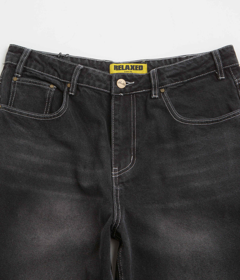 Butter Goods Ace Jeans in Distressed Black