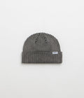 Butter Goods Bleached Wharfie Beanie in Black