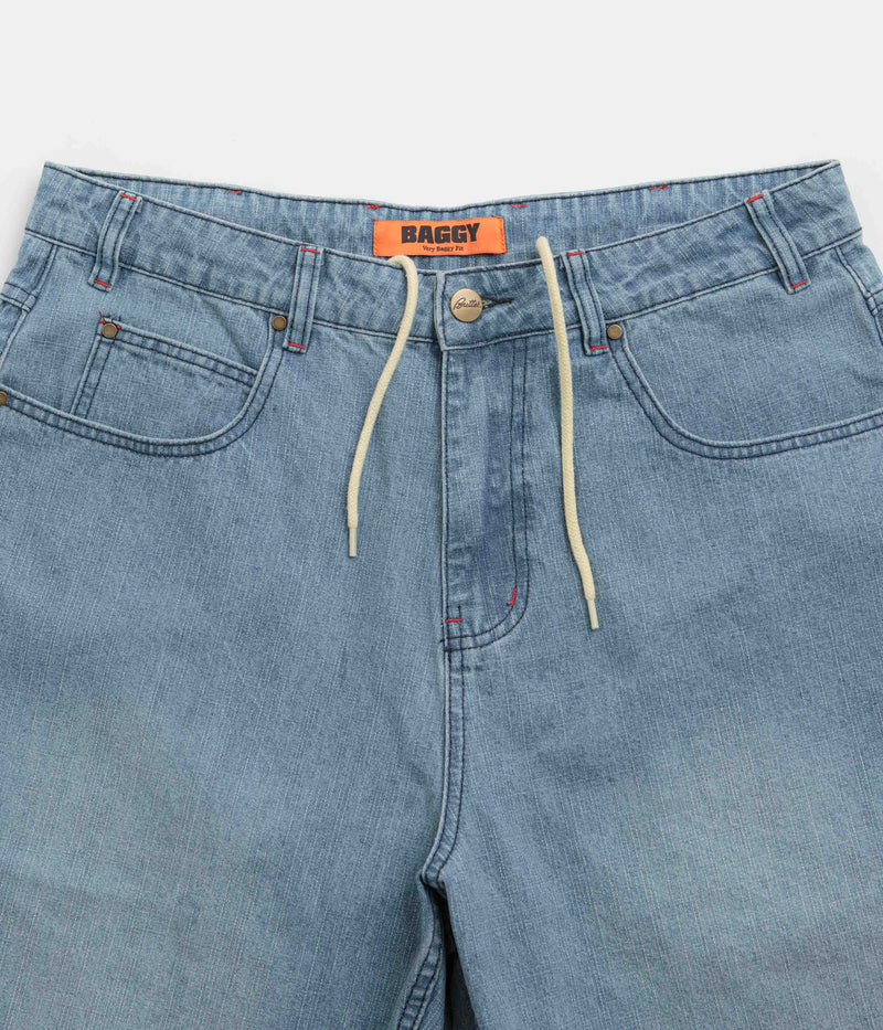 Butter Goods Blotch Jeans in Streaky Blue