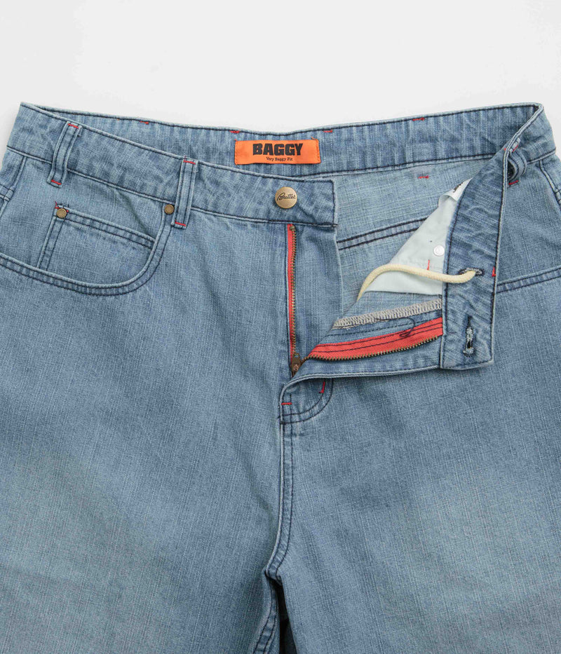 Butter Goods Blotch Jeans in Streaky Blue