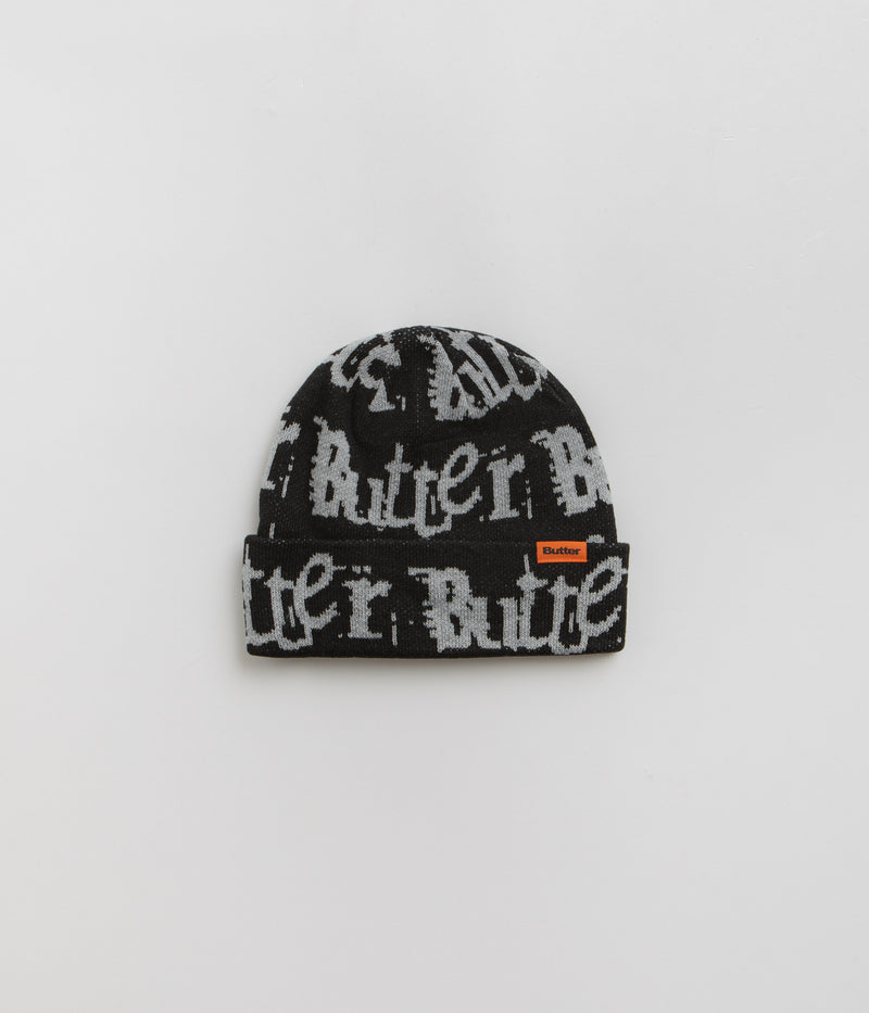 Butter Goods Breakdown Beanie in Black
