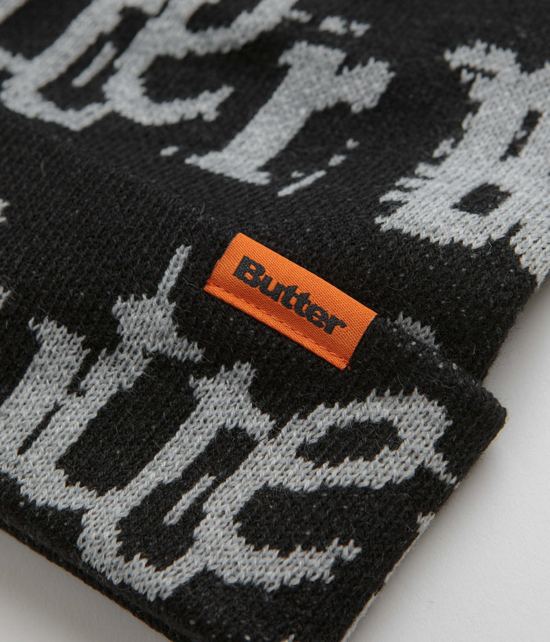Butter Goods Breakdown Beanie in Black