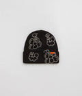 Butter Goods Bugs Beanie in Black