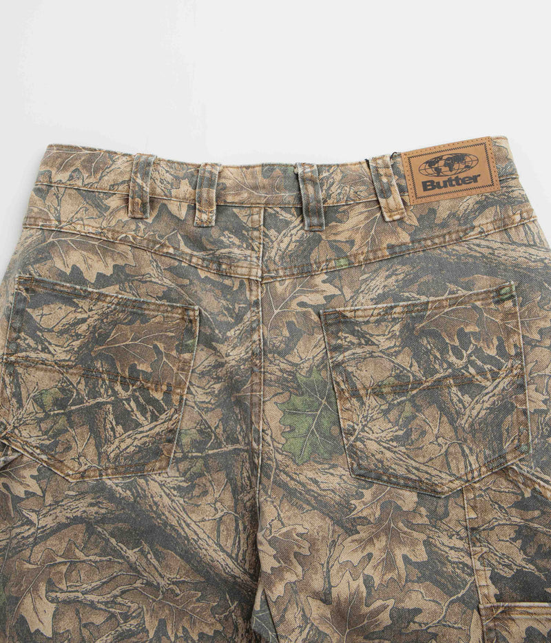 Butter Goods Carpenter Jeans in Forest Camo