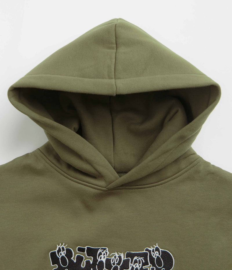 Butter Goods Character Hoodie in Army