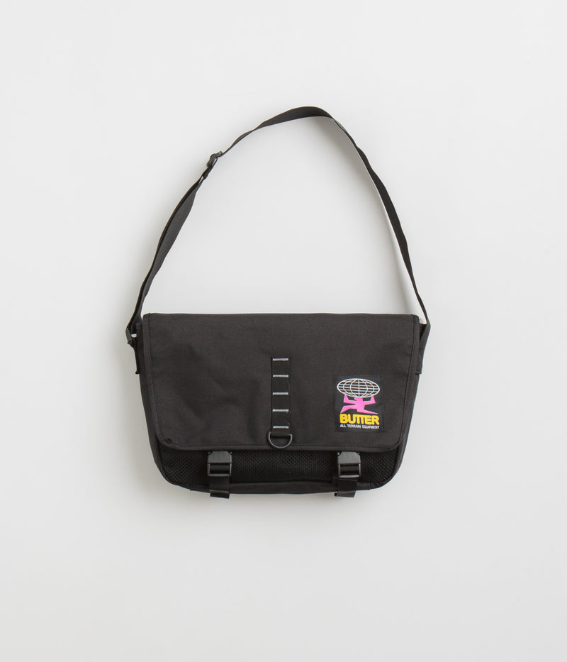 Butter Goods Commute Side Bag in Black and Black