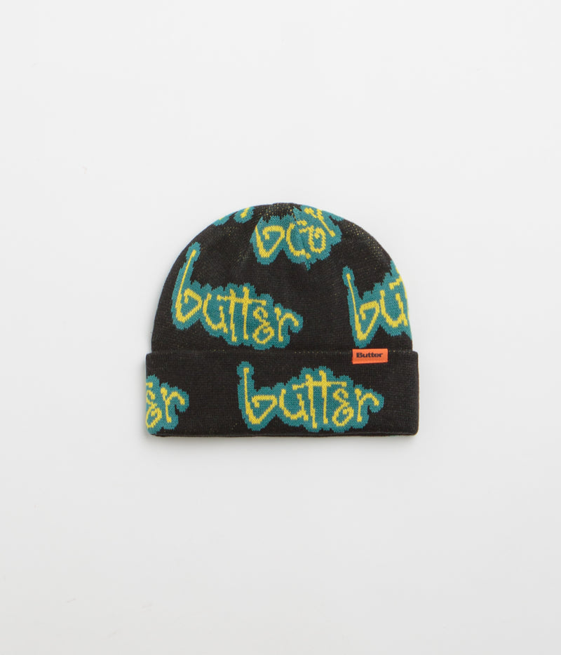 Butter Goods Connection Beanie in Black