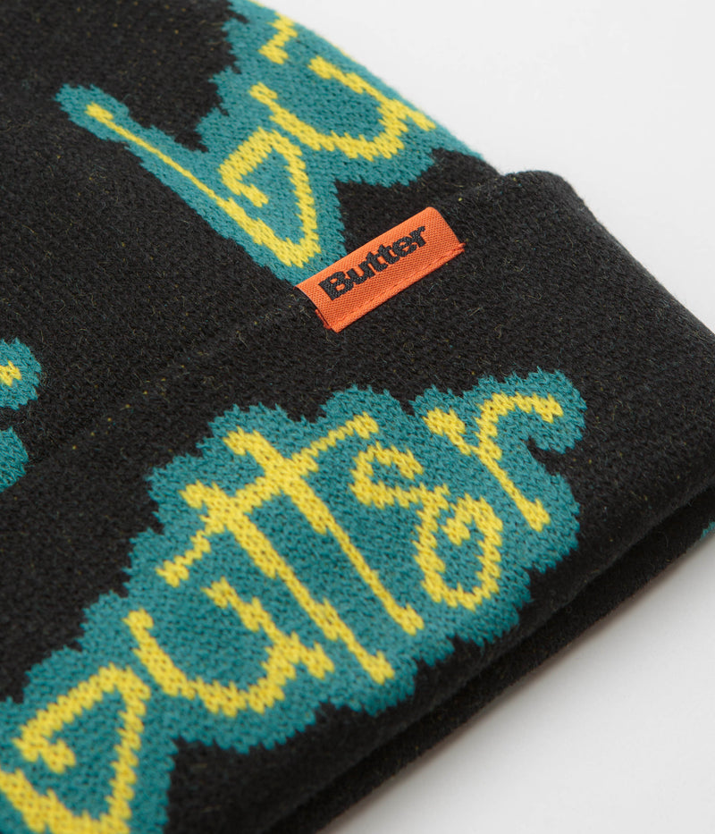 Butter Goods Connection Beanie in Black
