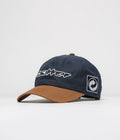 Butter Goods Corrosive Cap in Navy and Bark