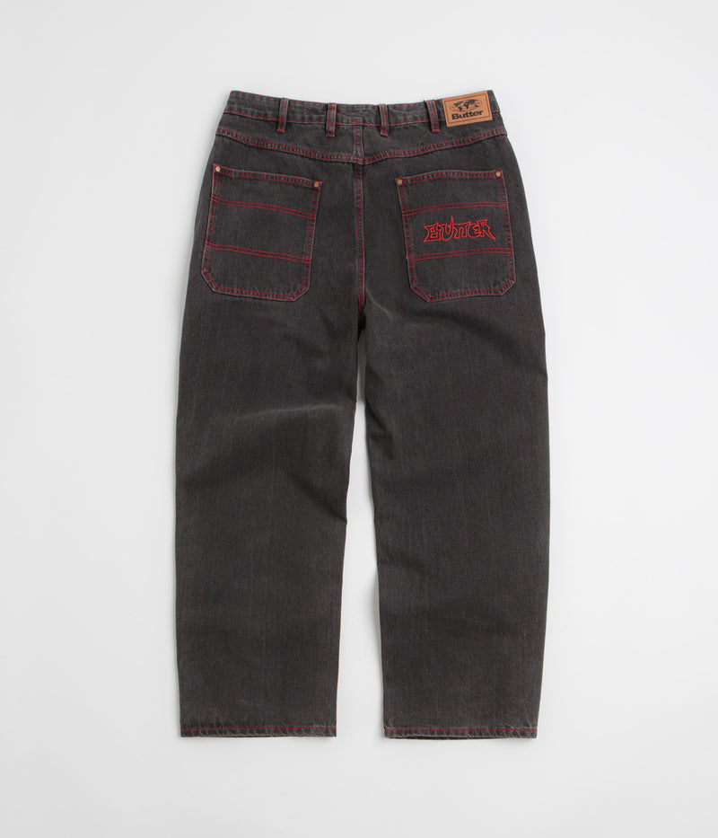 Butter Goods Encounter Jeans in Tinted Washed Black