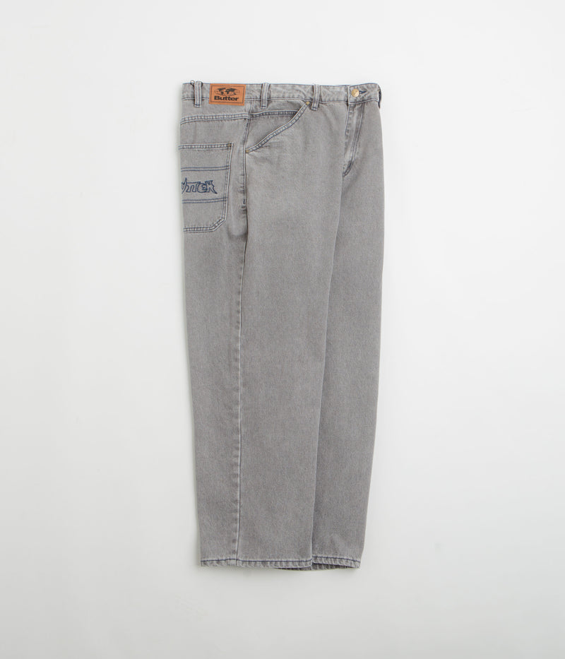 Butter Goods Encounter Jeans in Washed Soft Grey