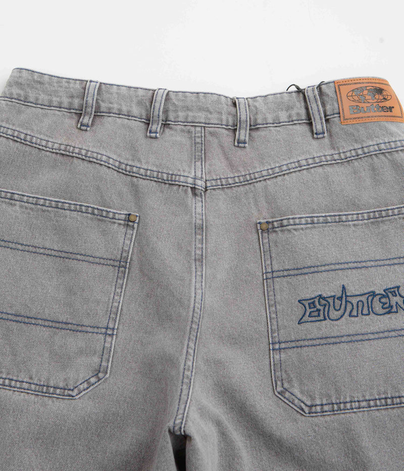 Butter Goods Encounter Jeans in Washed Soft Grey