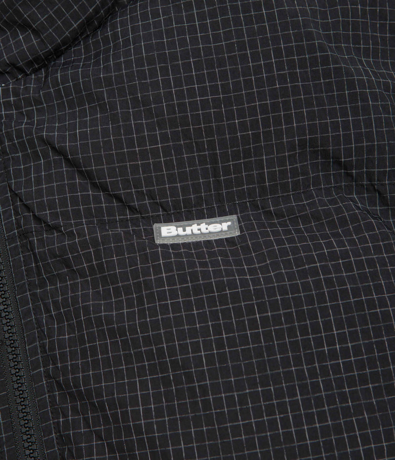 Butter Goods Endure Ripstop Puffer Jacket in Black