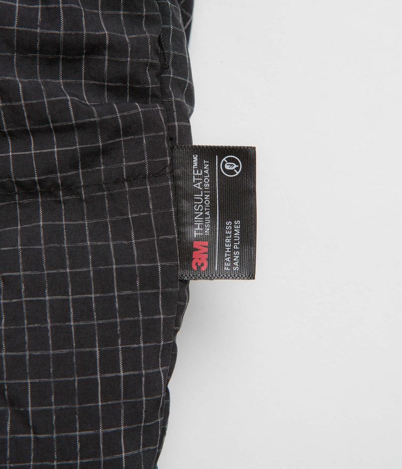 Butter Goods Endure Ripstop Puffer Jacket in Black