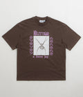 Butter Goods Fierce Joy T-Shirt in Chocolate
