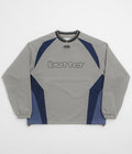 Butter Goods Finta Warmup Pullover Jacket in Grey