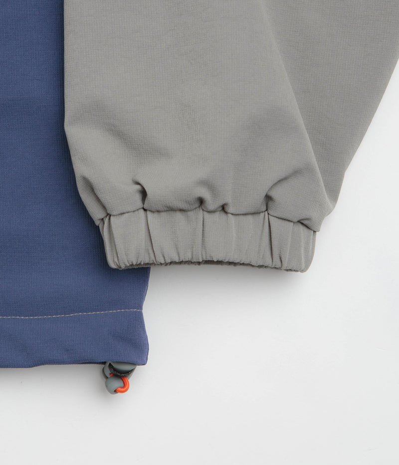 Butter Goods Finta Warmup Pullover Jacket in Grey