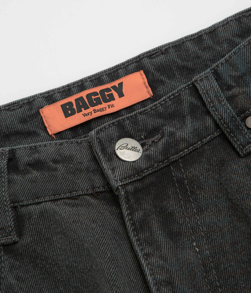 Butter Goods Garage Jeans in Faded Black