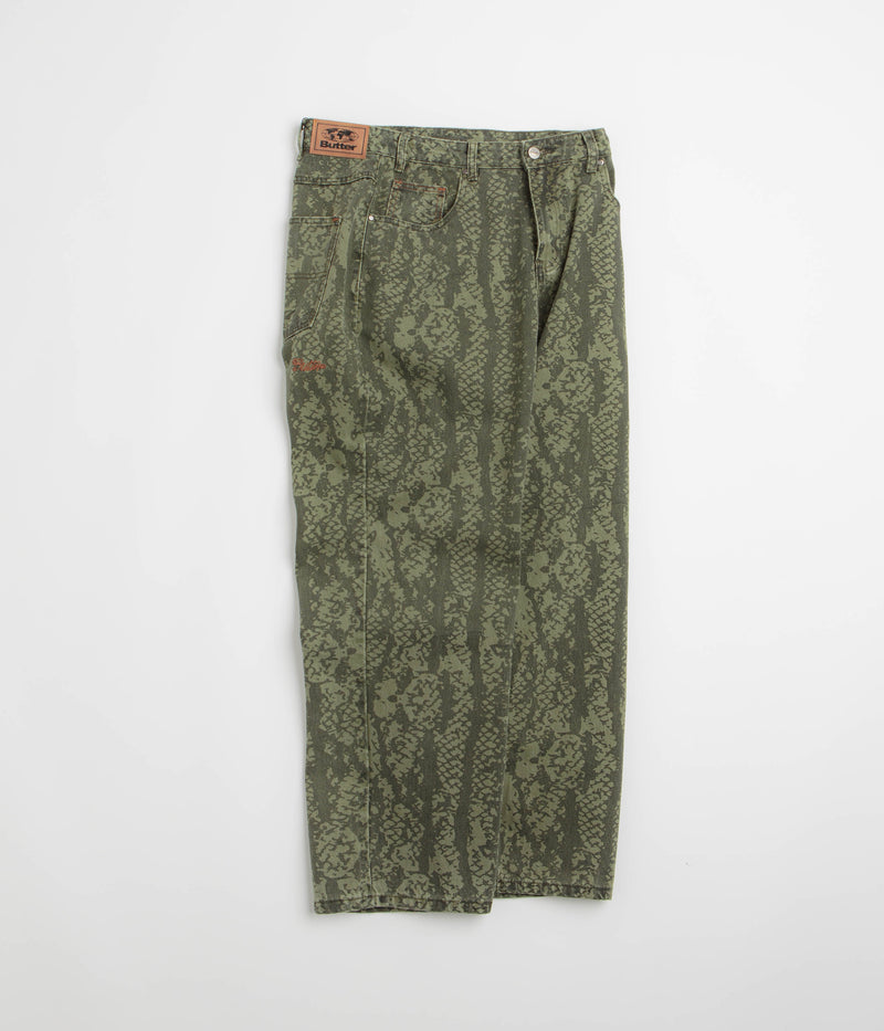 Butter Goods Garage Jeans in Lowland Camo