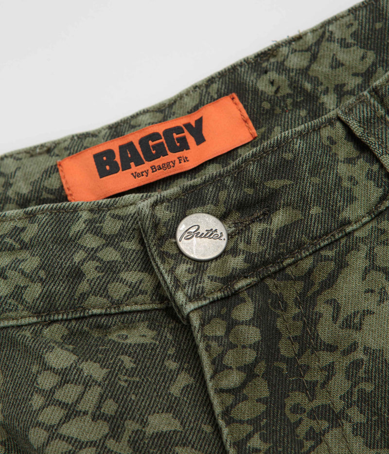 Butter Goods Garage Jeans in Lowland Camo