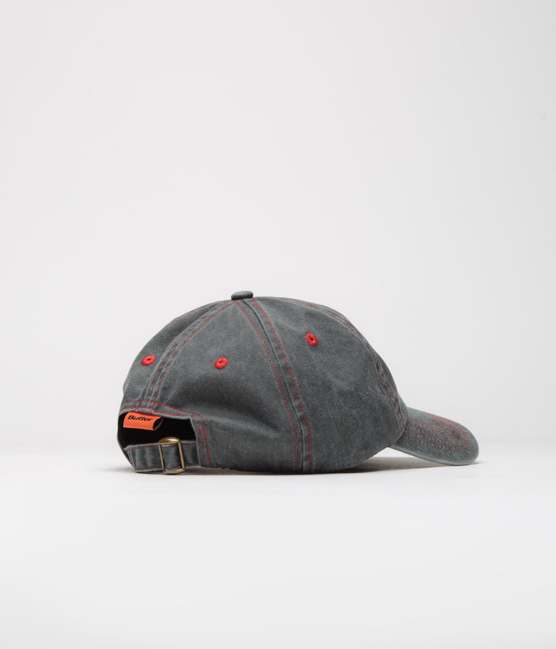 Butter Goods Logo Cap in Charcoal