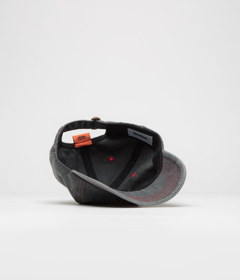 Butter Goods Logo Cap in Charcoal