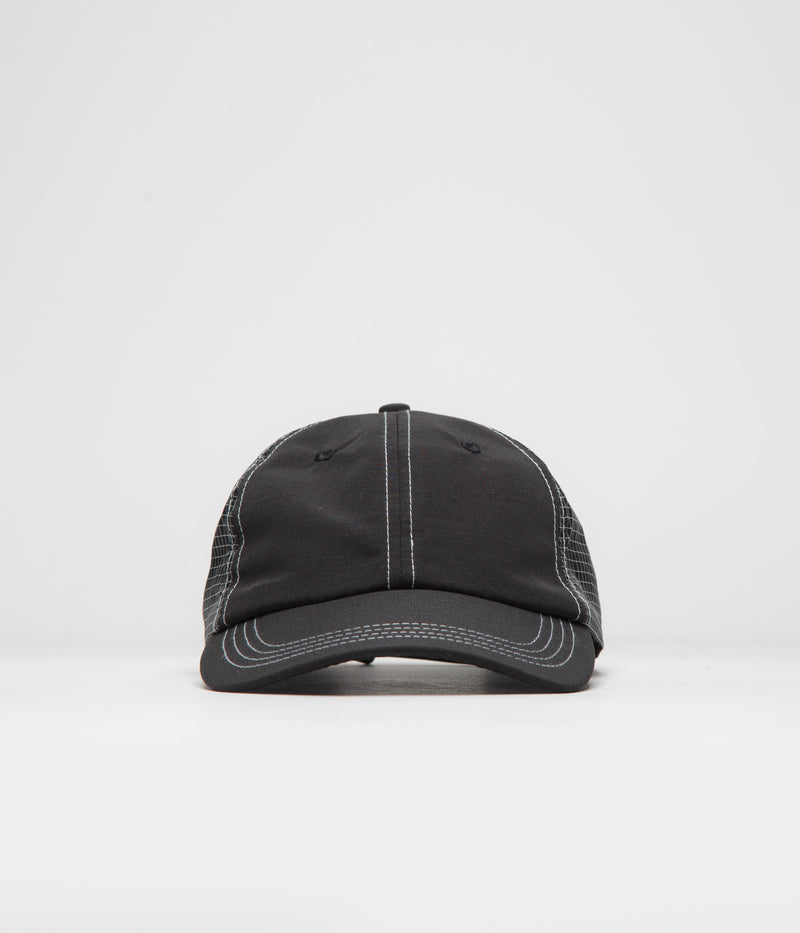 Butter Goods Nylon Ripstop Cap in Black