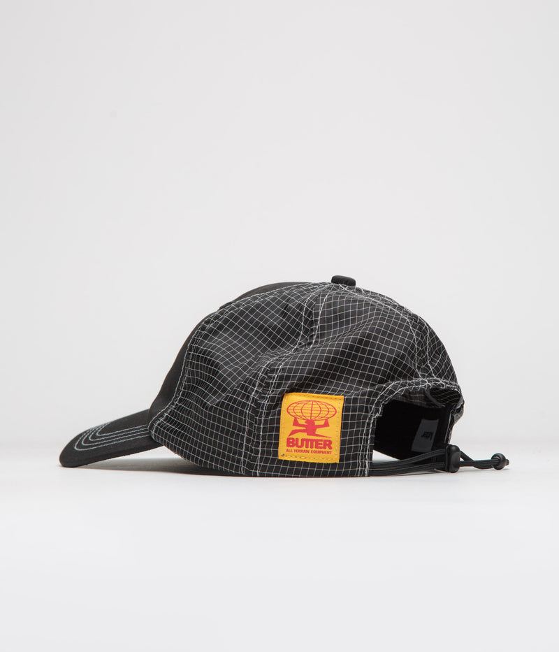 Butter Goods Nylon Ripstop Cap in Black