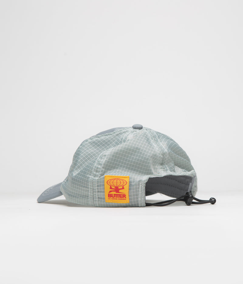 Butter Goods Nylon Ripstop Cap in Grey