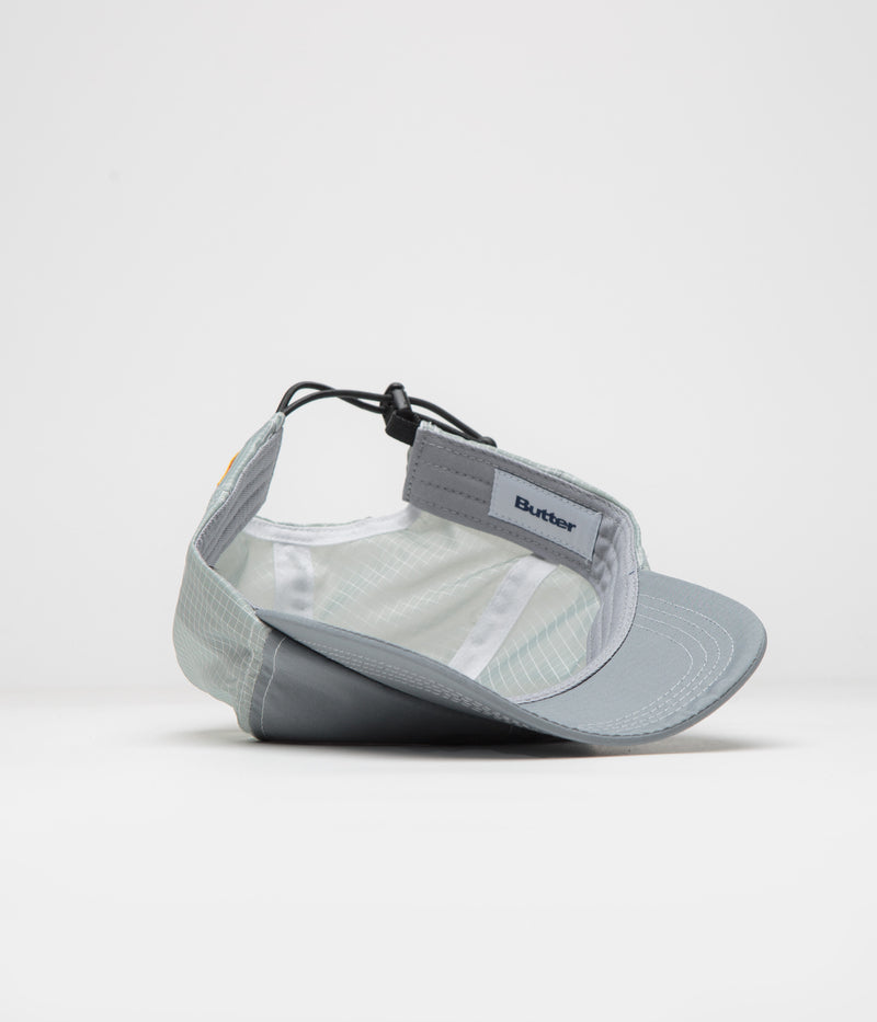Butter Goods Nylon Ripstop Cap in Grey