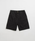 Butter Goods Patch Pocket Denim Shorts in Washed Black