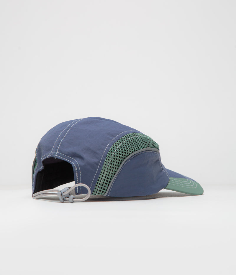 Butter Goods Race 4 Panel Cap in Navy