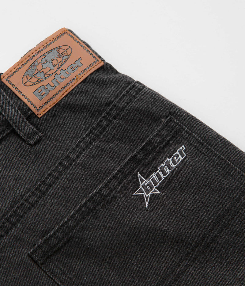 Butter Goods Racer Jeans in Faded Black