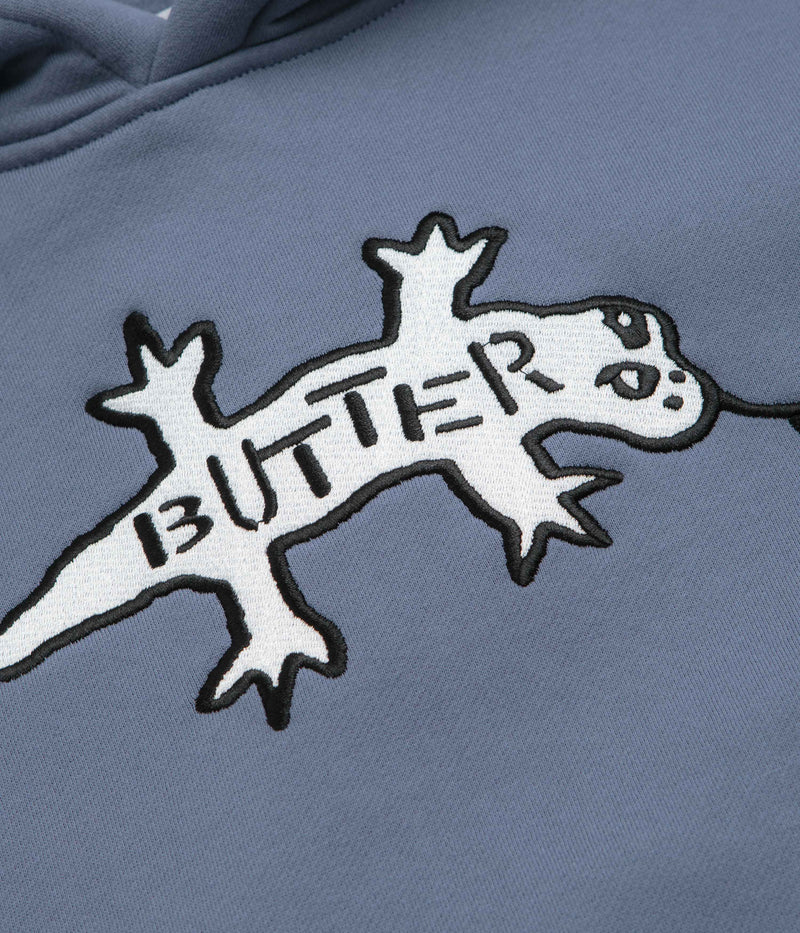Butter Goods Reptile Hoodie in Denim