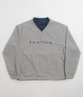 Butter Goods Reversible Dugout Pullover Jacket in Grey and Navy